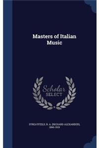 Masters of Italian Music