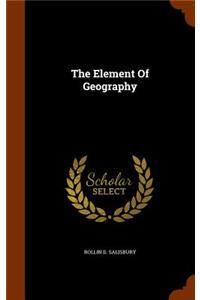 Element Of Geography