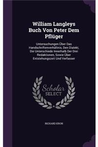 William Langleys Buch Von Peter Dem Pflüger