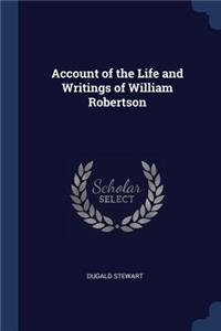 Account of the Life and Writings of William Robertson