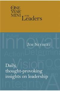 The One Year Mini for Leaders