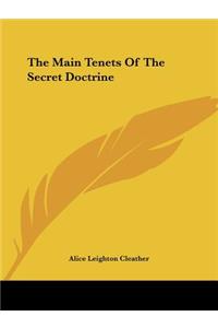 The Main Tenets Of The Secret Doctrine