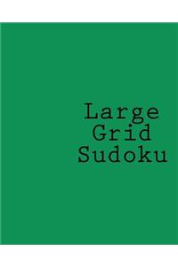 Large Grid Sudoku