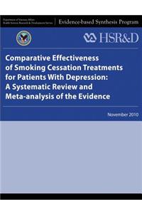 Comparative Effectiveness of Smoking Cessation Treatments for Patients With Depression