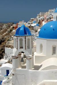 Santorini Greece Journal: 150 Page Lined Notebook/Diary