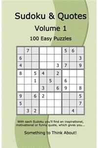 Sudoku & Quotes Volume 1