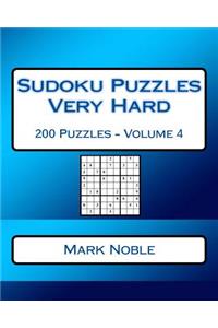 Sudoku Puzzles Very Hard Volume 4