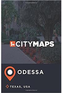 City Maps Odessa Texas, USA