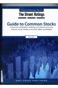 Thestreet Ratings' Guide to Common Stocks, Fall 2012
