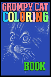 Grumpy cat coloring book