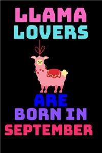 llama lovers are born in september