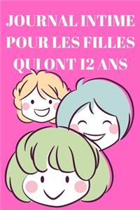 journal intime fille 12 ans