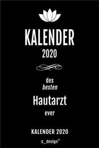 Kalender 2020 für Hautärzte / Hautarzt / Hautärztin