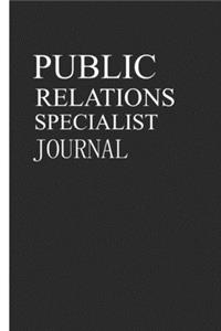 Public Relations Specialist Journal