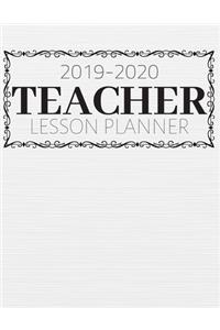 Teacher Lesson Planner 2019-2020