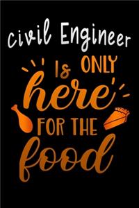 Civil Engineer is only here for food