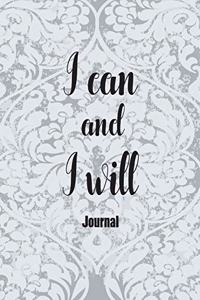 I Can And I Will