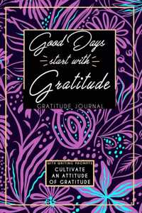 Gratitude Journal With Writing Prompts