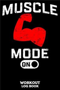 Muscle Mode On Workout Log Book