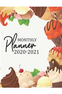 Monthly Planner 2020-2021