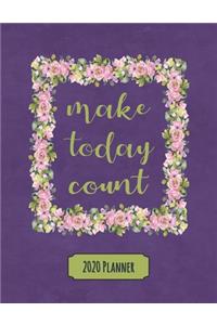 Make Today Count 2020 Planner