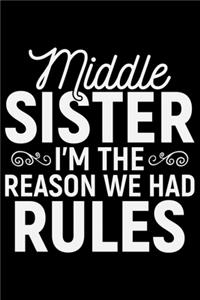 Middle Sister I'm The Reason We Had Rules
