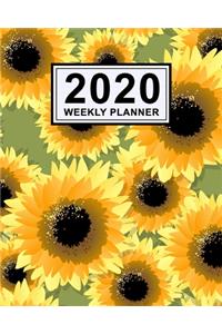 Sunflower Weekly Planner 2020