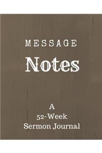 Message Notes
