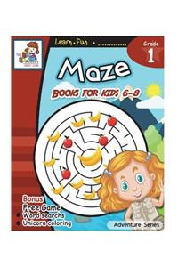 Maze Books for Kid 6-8