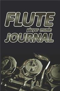 Flute Player Music Journal