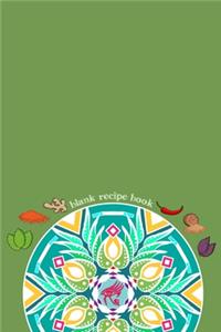 Blank Recipe Book