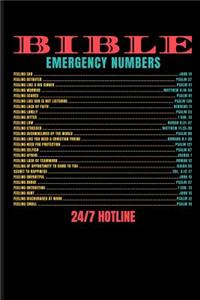 Bible Emergency Numbers 24/7 Hotline
