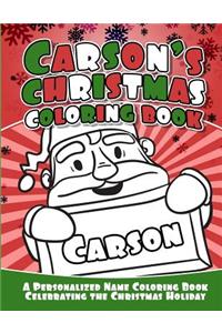 Carson's Christmas Coloring Book