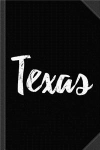 Texas Journal Notebook