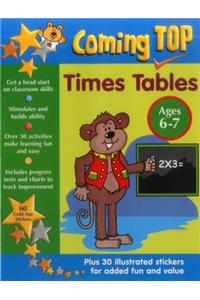 Coming Top: Times Tables - Ages 6-7