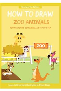 How to Draw Zoo Animals