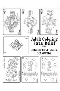 Adult Coloring Stress Relief with Calming Card Games