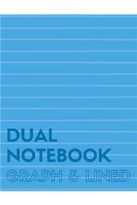 Dual Notebook Graph & Lined