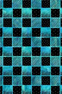 Bullet Journal Notebook Squares and Dots Pattern 1