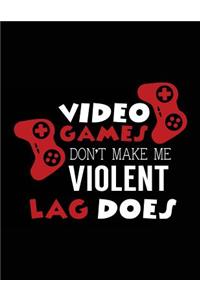 Video Games Don't Make Me Violent Lag Does