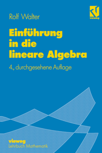 Einführung in Die Lineare Algebra