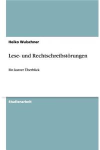 Lese- Und Rechtschreibstörungen