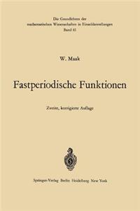 Fastperiodische Funktionen