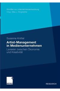 Artist-Management in Medienunternehmen