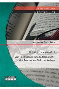 Unter Druck gesetzt