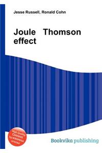 Joule Thomson Effect