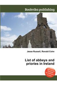 List of Abbeys and Priories in Ireland