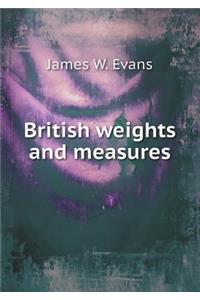 British Weights and Measures