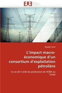 L''impact Macro-Économique d''un Consortium d''exploitation Pétrolière