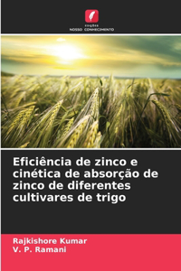 Eficiência de zinco e cinética de absorção de zinco de diferentes cultivares de trigo